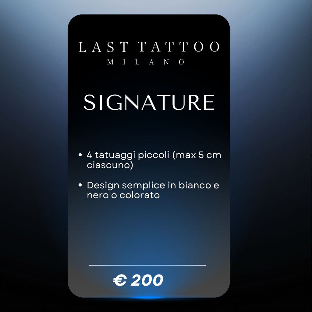 PACCHETTI TATTOO PROMOZIONE ONLINE